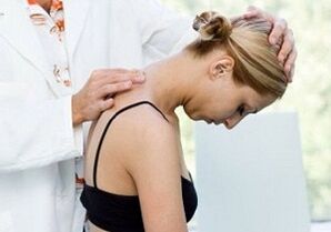 Methods of treatment of osteochondrosis of the cervical column